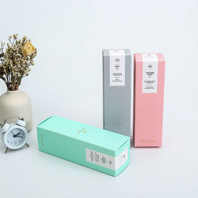 良い値段 ロゴ印刷ピンク化粧品包装箱 UVコーティングリップスティック包装箱 オンライン