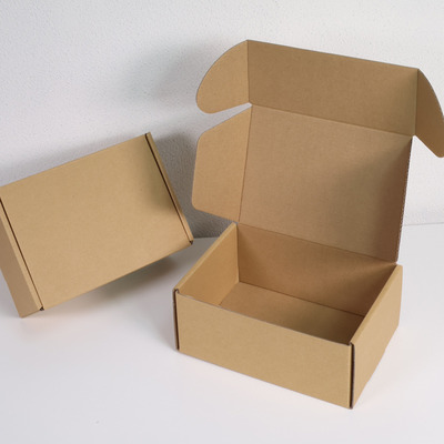ISO Printed Corrugated Box Gift Jewelry Packaging Drawer Style Kraft Box Mailers