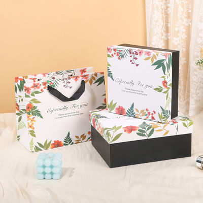 kopen Draagbare, op maat gemaakte verpakkingsdozen Souvenir Offset Printing Rectangular Gift Box online manufacture