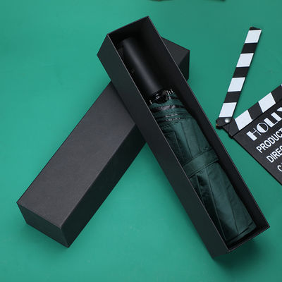buy Portable Rectangular Corrugated Display Boxes Black Umbrella Packaging Box online manufacture
