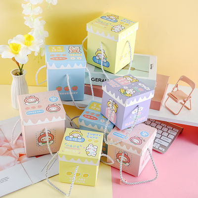 購入 サプライズ ポータブル 印刷されたメーラーボックス クリスマス アップルボックス 9.8 X 9.8 X 10cm online manufacture