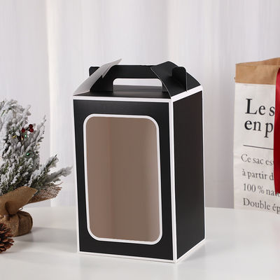 acheter Boîte en carton d'exposition noire rose blanche, boîte cadeau en kraft recyclé, revêtement UV online manufacture