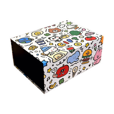 comprare Cartone animato giocoso Magnetic Gift Box Multi Color Disegnato a mano Memoria imballaggio online manufacture