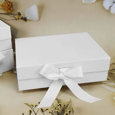 comprar Cajas de regalo plegables de marfil Cosmético Logotipo personalizado Caja magnética Flip Top online manufacture