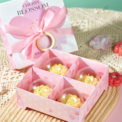 comprare Maniglia Qingtuan Cartone di imballaggio di carta pieghevole Gloss Lamination Blossom Gift Box online manufacture