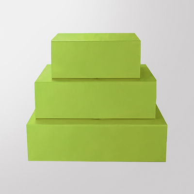 kaufen Klappbare Magnet-Klappboxen Vibrante Rote Grüne Orange Blaue Luxus-Kosmetikverpackungen online manufacture