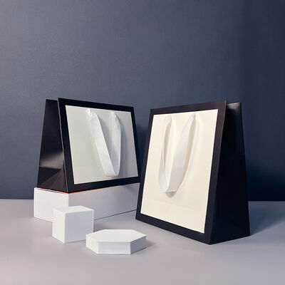 comprar Sacos de papel simples para roupas e presentes com impressão de logotipo em papel kraft embalagem sacos de beleza online manufacture