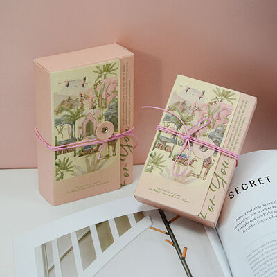 comprare Botanical Vintage Favor Box Set Gift Box Collection con Natural Twine Ties Modelli floreali Perfetto per matrimoni Feste Ricordi online manufacture