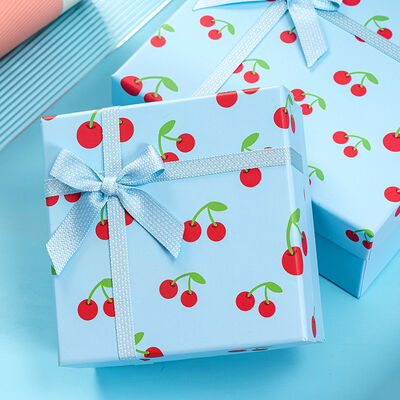 kopen Rectangular Creative Gift Box Met Boog Boven En Onderaan Deksel Gift Packaging Aanpasbare Souvenir Packaging online manufacture