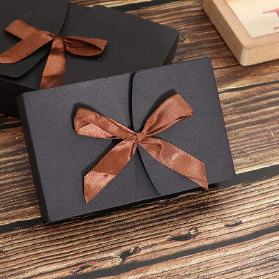 Αγορά Χονδρικός πώληση Black Row Candy Box Custom Folding Box Τυποποιημένα κουτιά δώρων online manufacture