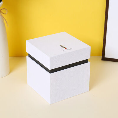 kopen Aanpasbare witte vierkante cadeaubon voor mokken Elegante harde verpakking met logo-ontwerp Perfect voor gepersonaliseerde zakelijke trouwgeschenken online manufacture