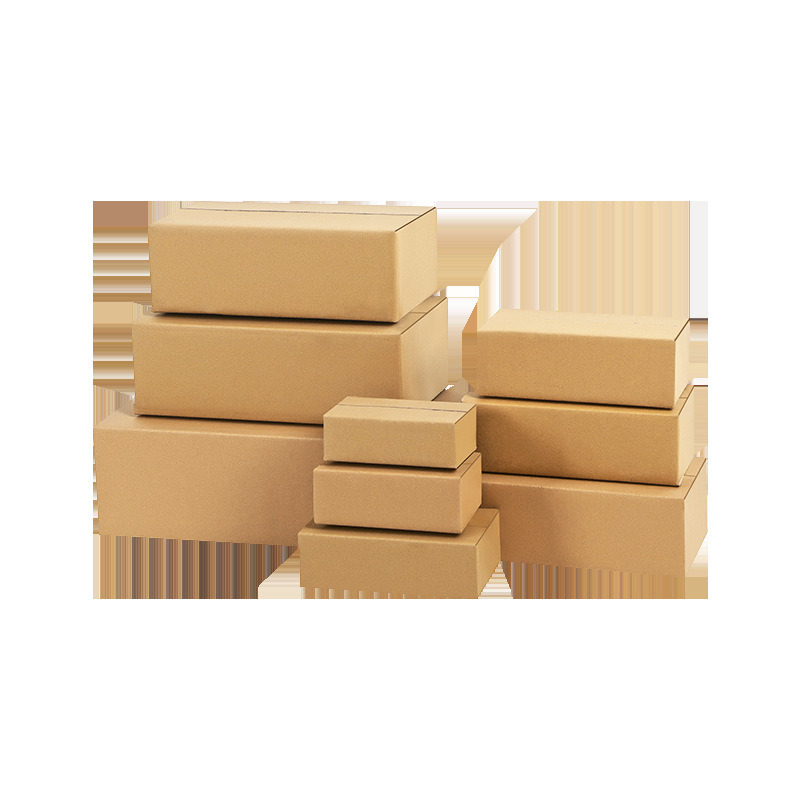 Custom Packaging Paper Box Folding Kraft Paper Carton Pattern Printing  Corrugated Paper Box