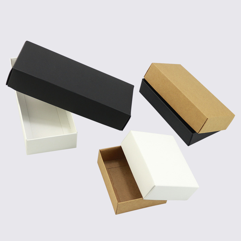 Eco Friendly Corrugated Gift Boxes Stamping Printing Smart White Box Mailers