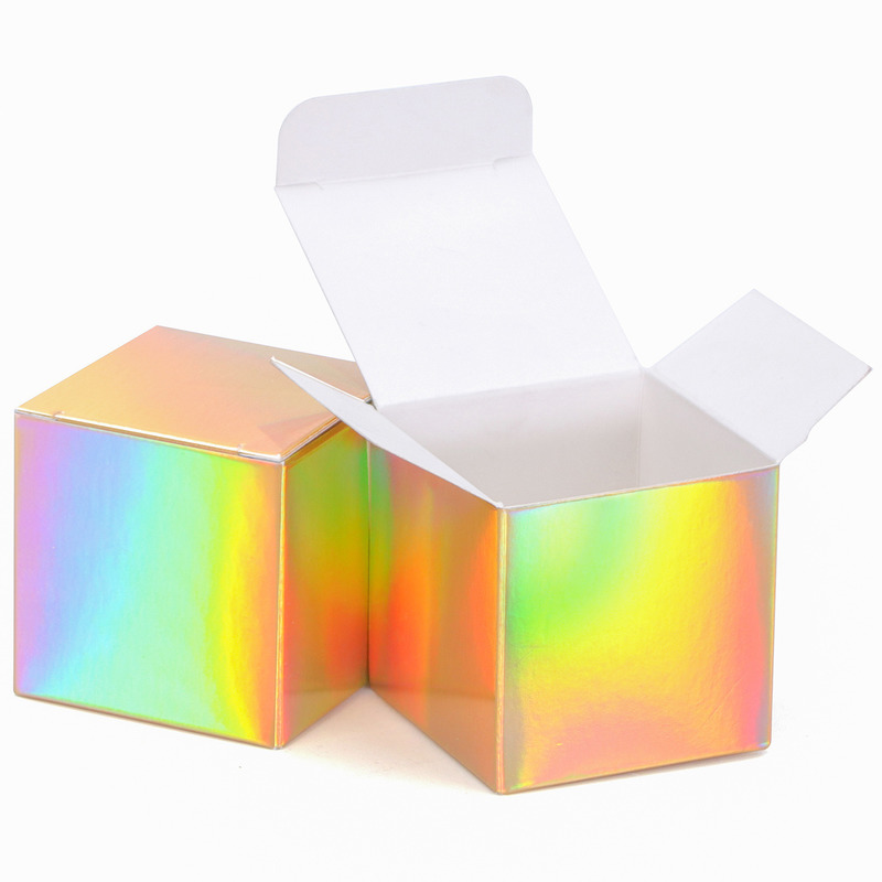 Colorful Foldable Paper Boxes Eco Friendly Custom Candy Boxes With Logo