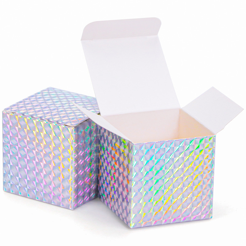 Colorful Foldable Paper Boxes Eco Friendly Custom Candy Boxes With Logo