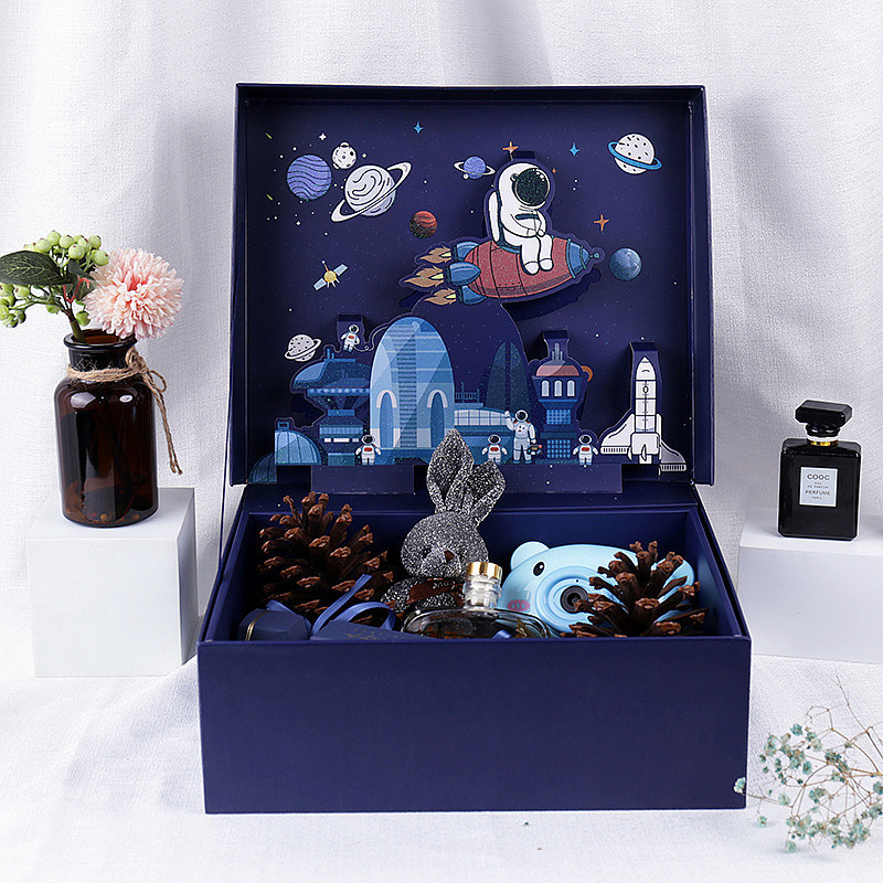 Magic Wonderland Hộp nhỏ gấp có chủ đề động vật 3D Pop Up Unicorn Jungle Designs