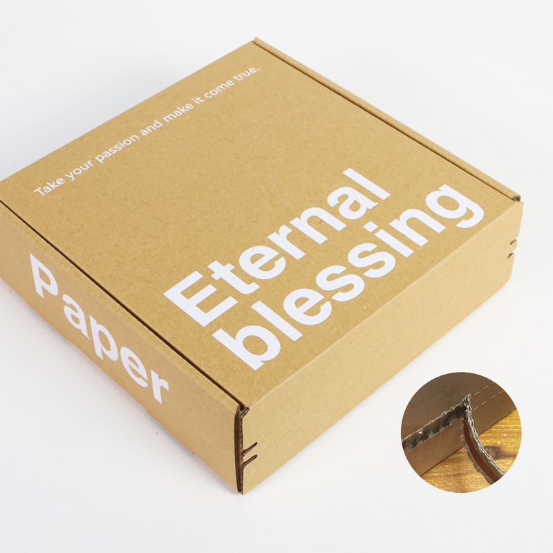 Hộp sóng in quà tặng trang sức bao bì kiểu ngăn kéo Hộp Kraft Mailers