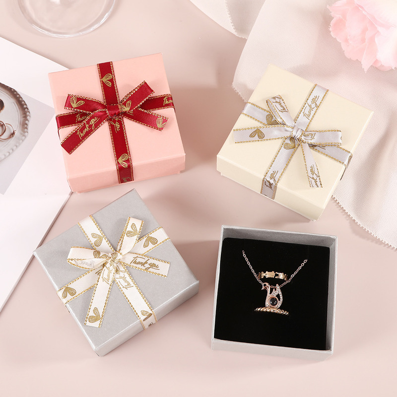 Vierkant 5cm 9cm Productverpakking Kettingverpakking Doos Kleine Reissieradendoos