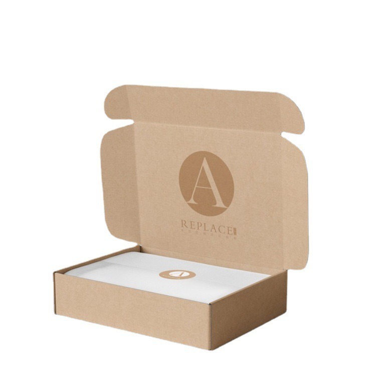 Colorful Mailer Box Double Sided Custom Printing Foldable Airplane Box Logo