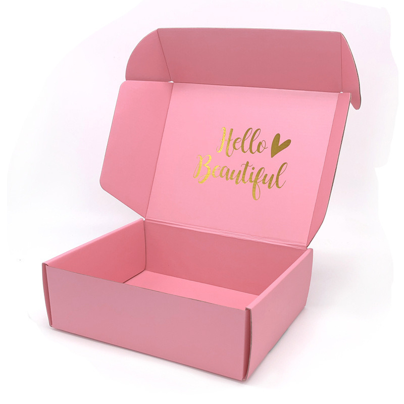 Custom Corrugated Gift Boxes Airplane Style Box For Hairpin Jewelry And Gift Packaging Hot Stamping And UV Printing Available
Product Introduction
