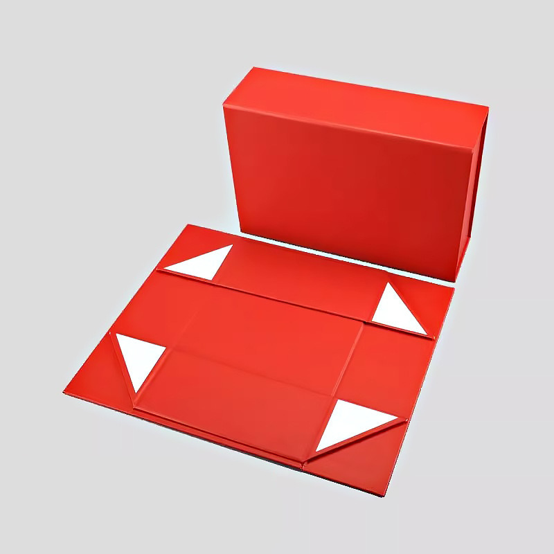 Custom Flip Top Gift Box One - Piece Colorful Foldable Gift Box Extra Hard Book Style Gift Packaging Box