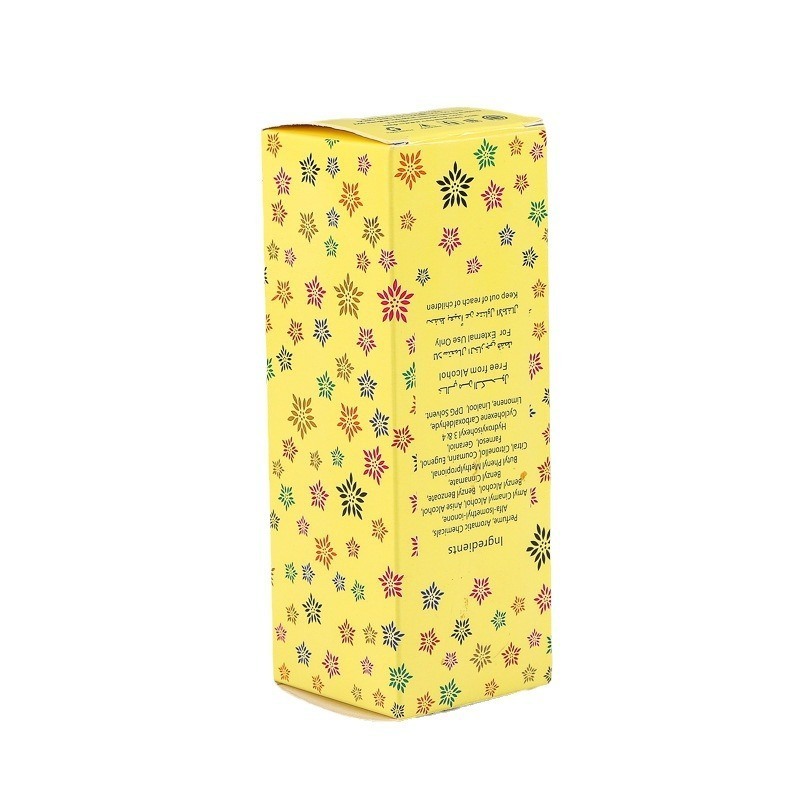 Printed Paper Boxes Lipstick Packaging Box Hot - Stamping Essential Oil Box White Cardstock Perfume Color Box