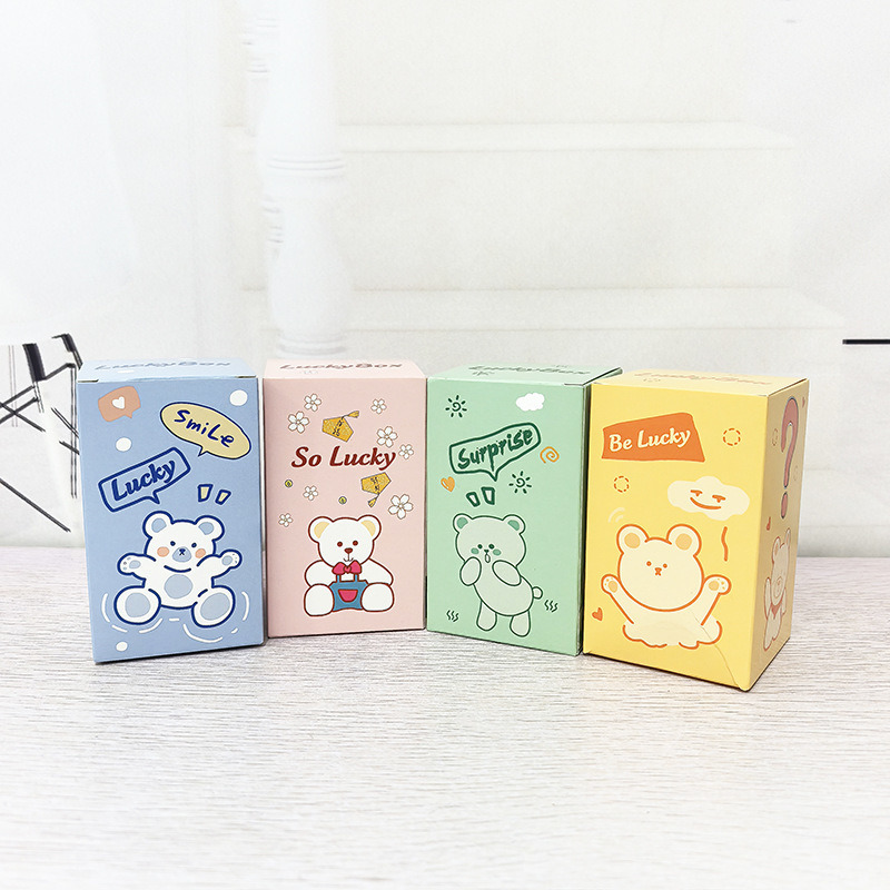 Custom Printed Surprise Lucky Blind Boxes  Colorful Packaging For Toys Trendy Figures & Gift Presents