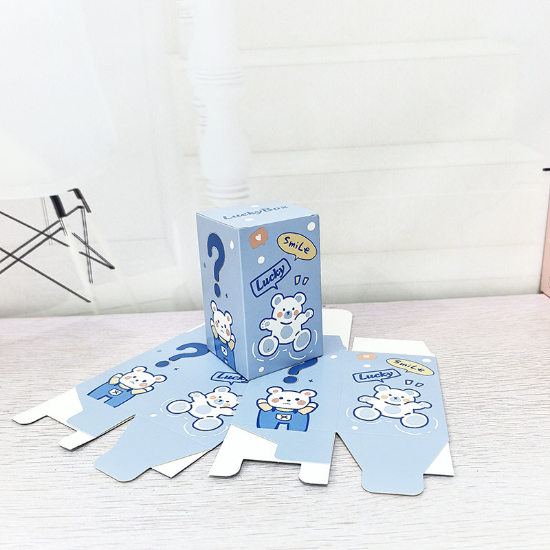 Custom Printed Surprise Lucky Blind Boxes  Colorful Packaging For Toys Trendy Figures & Gift Presents