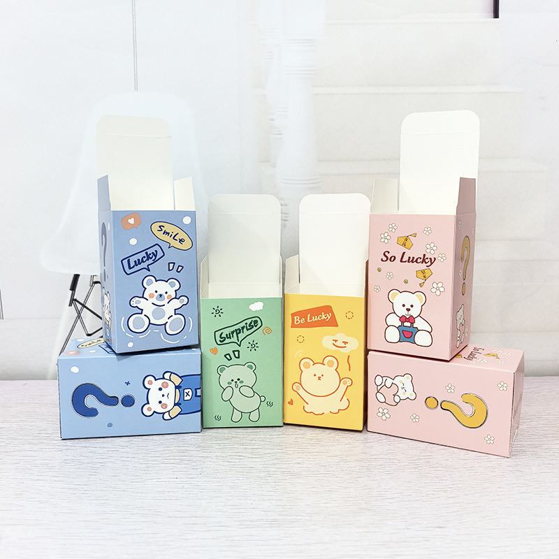 Custom Printed Surprise Lucky Blind Boxes  Colorful Packaging For Toys Trendy Figures & Gift Presents