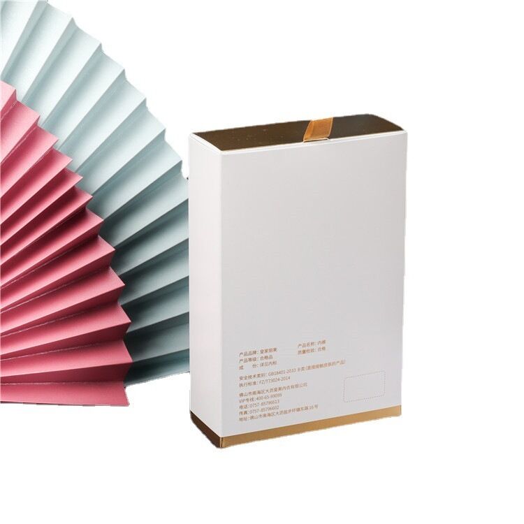 Custom Printed Drawer-Style Gift Box (White Cardstock) – Versatile Packaging For Towels Socks Cosmetics Jewelry & Flower Tea Sets