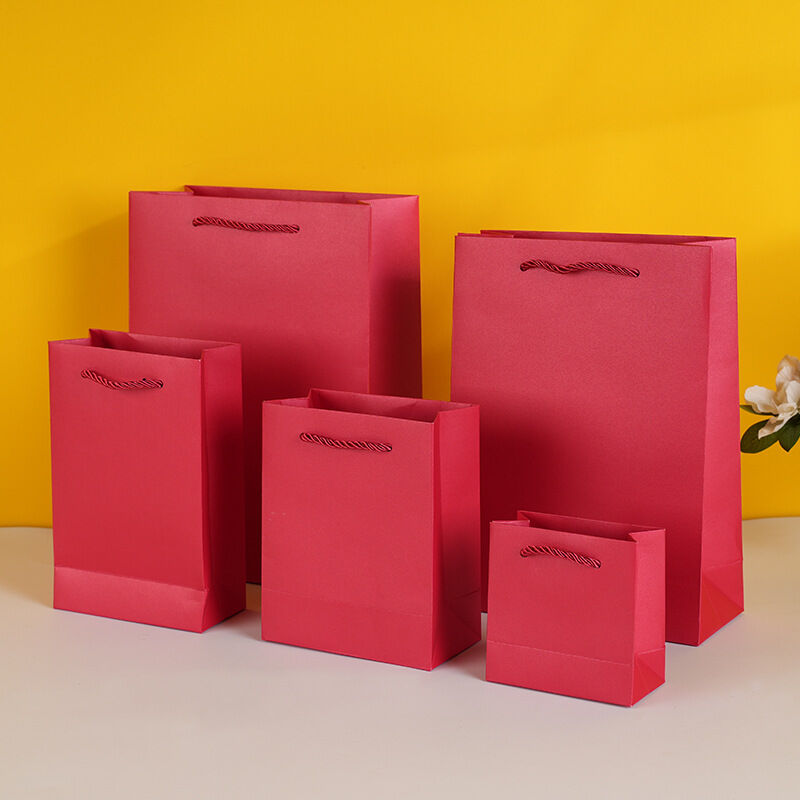 Custom Specialty Paper Clothing Store Tote Bags Gift Shopping Packaging Bags Free Printed Logo