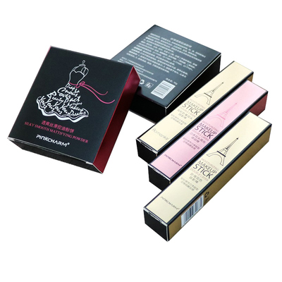 Kraft White Custom Cosmetic Box Packaging Cardboard Makeup Packaging Customized Printing
