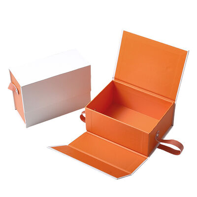 Custom Book-Style Flip-Top Gift Box – Gold Foil/UV Printed Packaging For Tea & Cosmetics