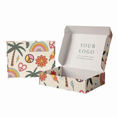 Custom Corrugated Airplane Box & Zipper Shipping Carton – Underwear Packaging

